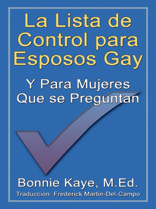 Title details for La Lista de Control para Esposos Gay by Bonnie Kaye - Available